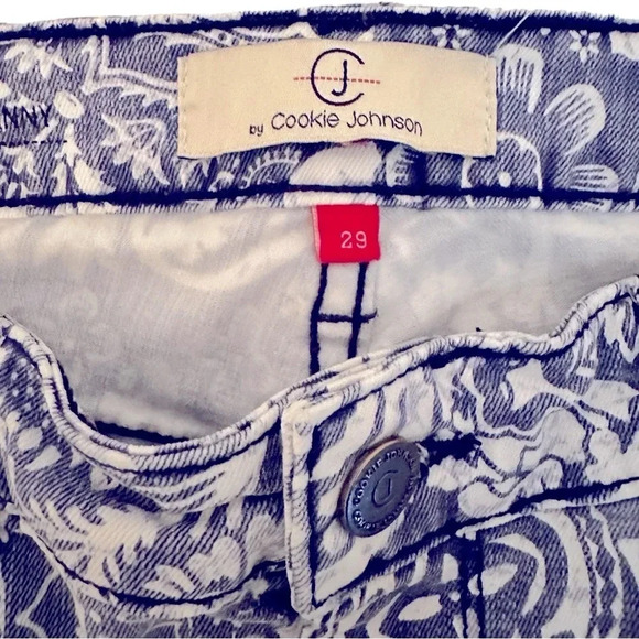 Cookie Johnson Wisdom Ankle Skinny Jeans Slate Blue - Picture 4 of 5